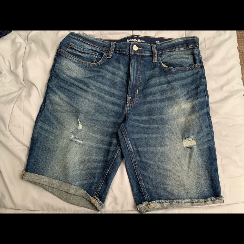 Mens Jean Shorts